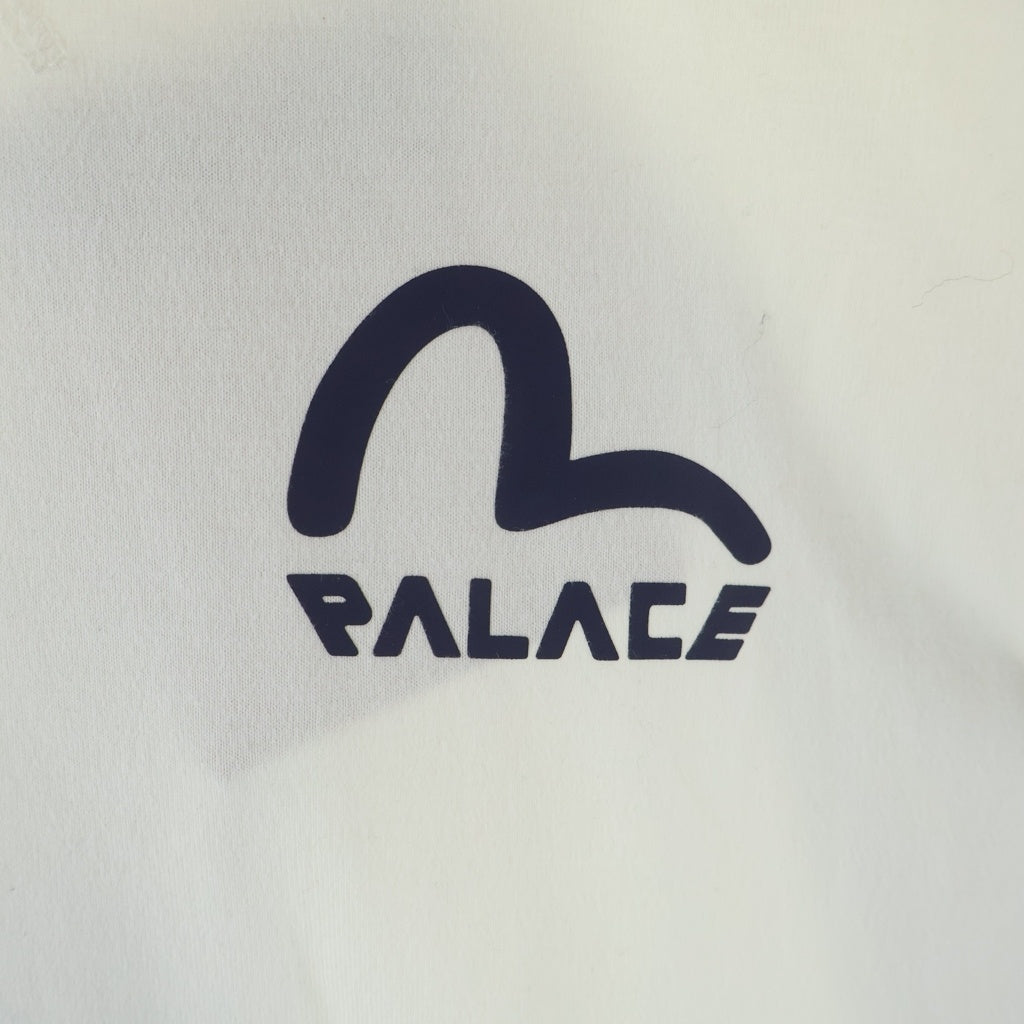 Palace Skateboards(パレススケートボーズ) ×Evisu Seagull Logo T-Shirt エビス シーガル ロゴプリント クルーネック 半袖Tシャツ カットソー ホワイト P21EVTS004