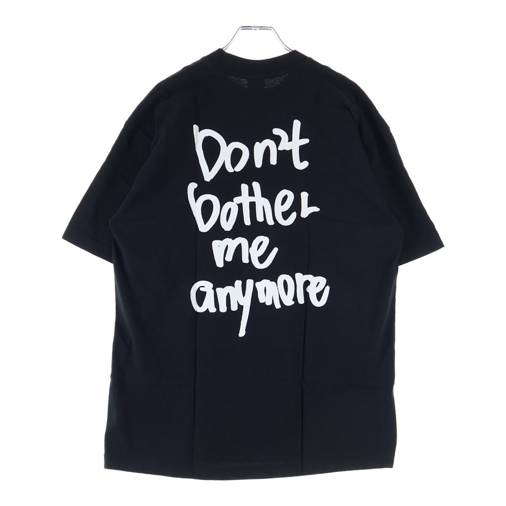 WASTED YOUTH(ウェイステッドユース) DBMA T-SHIRT ロゴプリント クルーネック 半袖Tシャツ カットソー ブラック