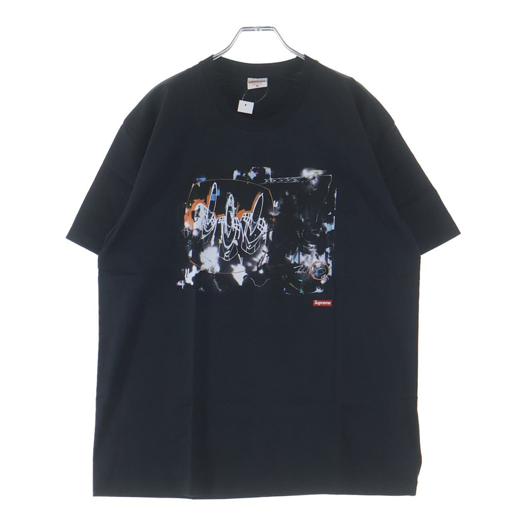 SUPREME(シュプリーム) 22SS Futura Tee フューチュラ グラフィックプリント クルーネック 半袖Tシャツ カットソー ブラック