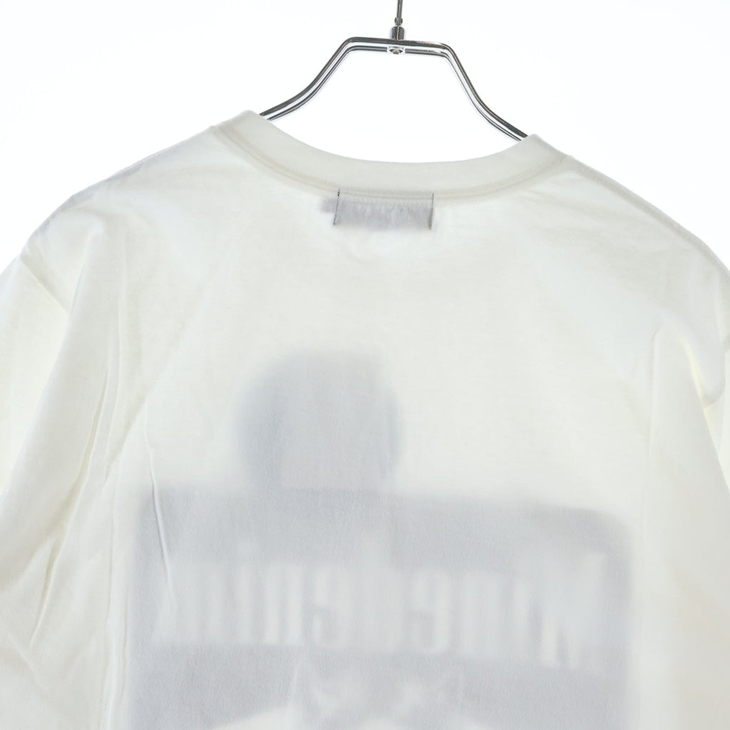 HYSTERIC GLAMOUR(ヒステリックグラマー) ×MINEDENIM マインデニム プリント半袖Tシャツ ホワイト MND-HYS005-00-M2