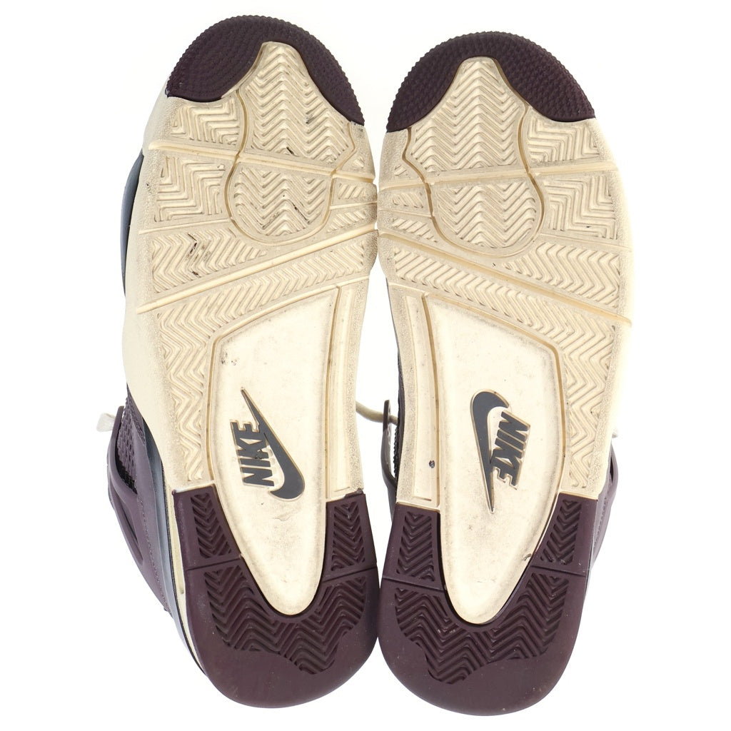 NIKE(ナイキ) ×A MA MANIERE AIR JORDAN 4 VIOLET ORE DV6773-220 アママニエール エアジョーダン4 バイオレットオレ ハイカットスニーカー ブラウン US8.5/26.5cm