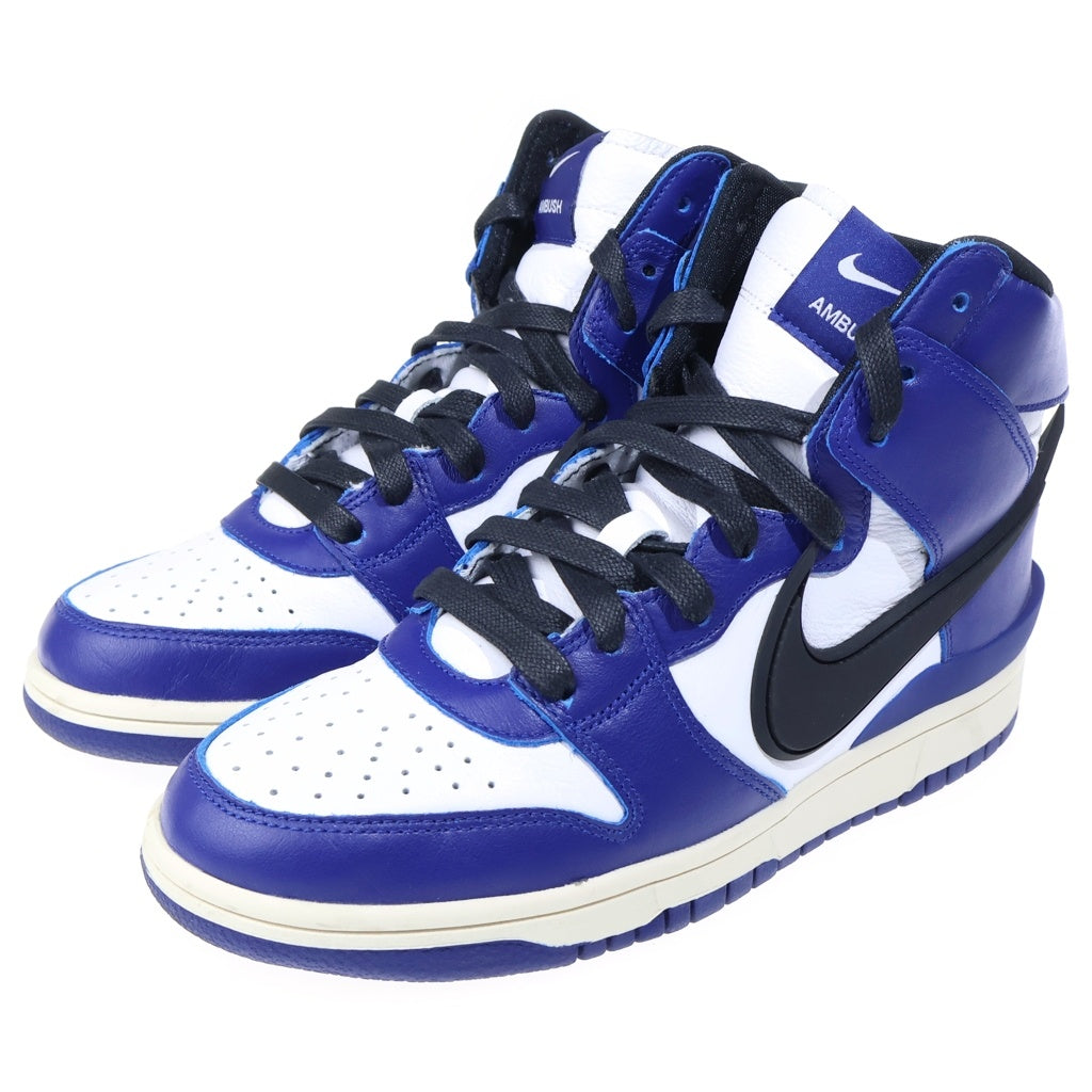 NIKE(ナイキ) ×AMBUSH DUNK HIGH DEEP ROYAL CU7544-400 アンブッシュ ダンク ディープロイヤル ハイカットスニーカー ブルー/ホワイト US8/26cm