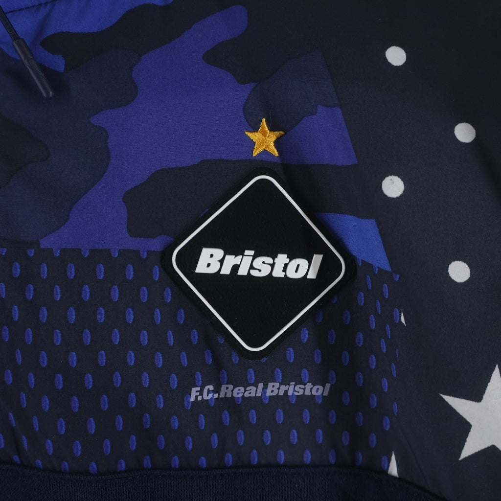 NIKE(ナイキ) ×F.C.Real Bristol FCRB ジップアップ スウェットパーカー ネイビー 823123-450