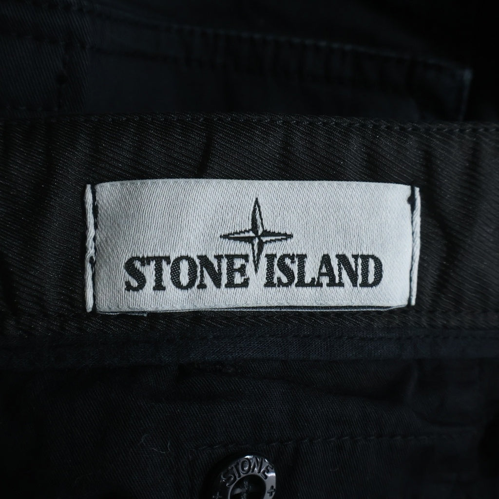 STONE ISLAND(ストーンアイランド) Classic Cargo Pant 691531310 クラシック カーゴ パンツ ブラック