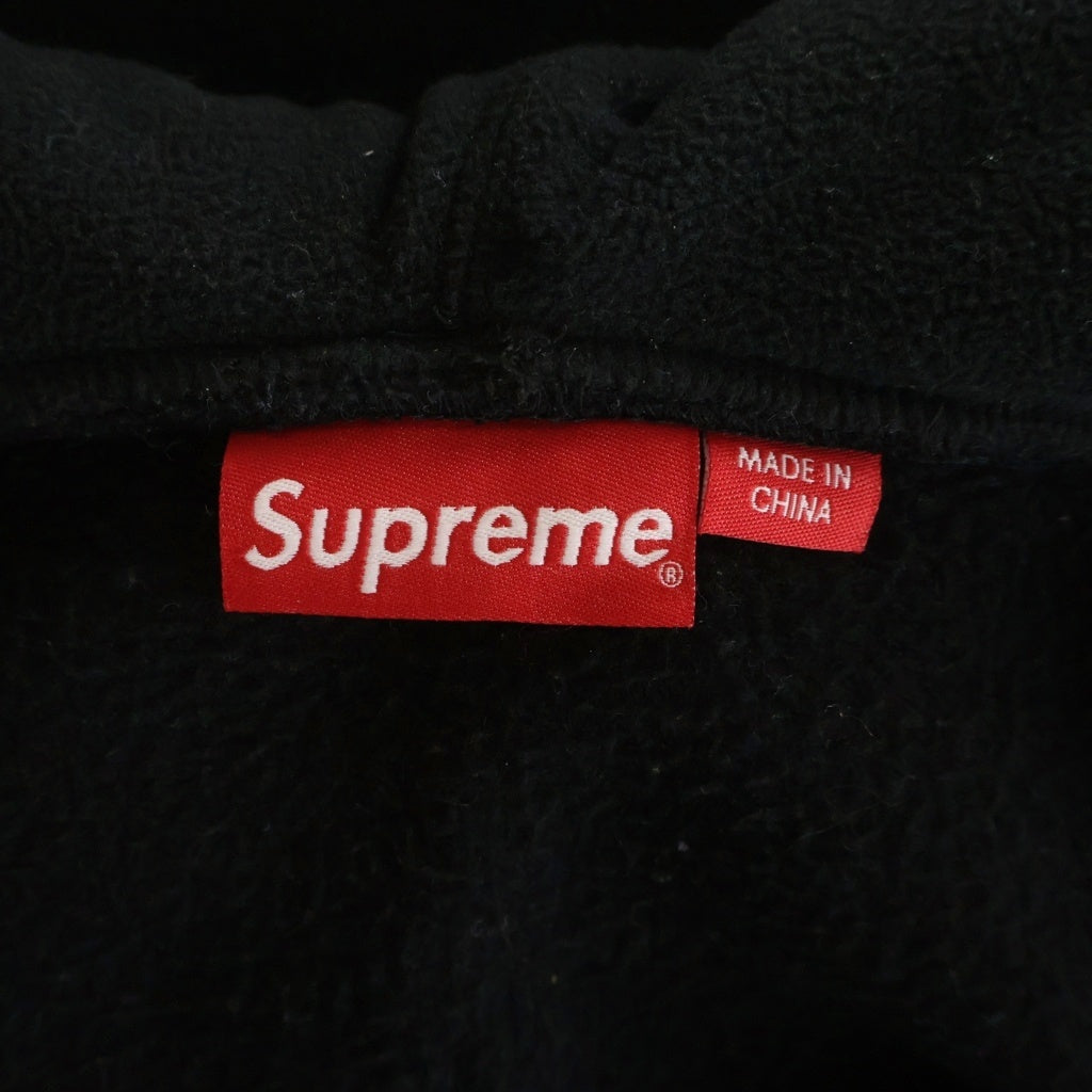 SUPREME(シュプリーム) 22AW Double Hood Facemask Zip Up Hooded ダブル フード フェイスマスク ジップアップ フーディー パーカー ブラック