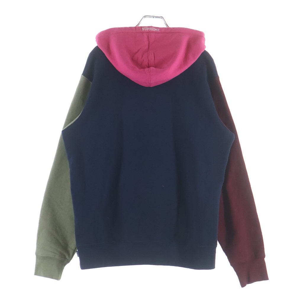 SUPREME(シュプリーム) 19SS S Logo Colorblocked Hooded Sweatshirt Sロゴ カラーブロック フーデッド スウェットシャツ プルオーバーパーカー マルチ