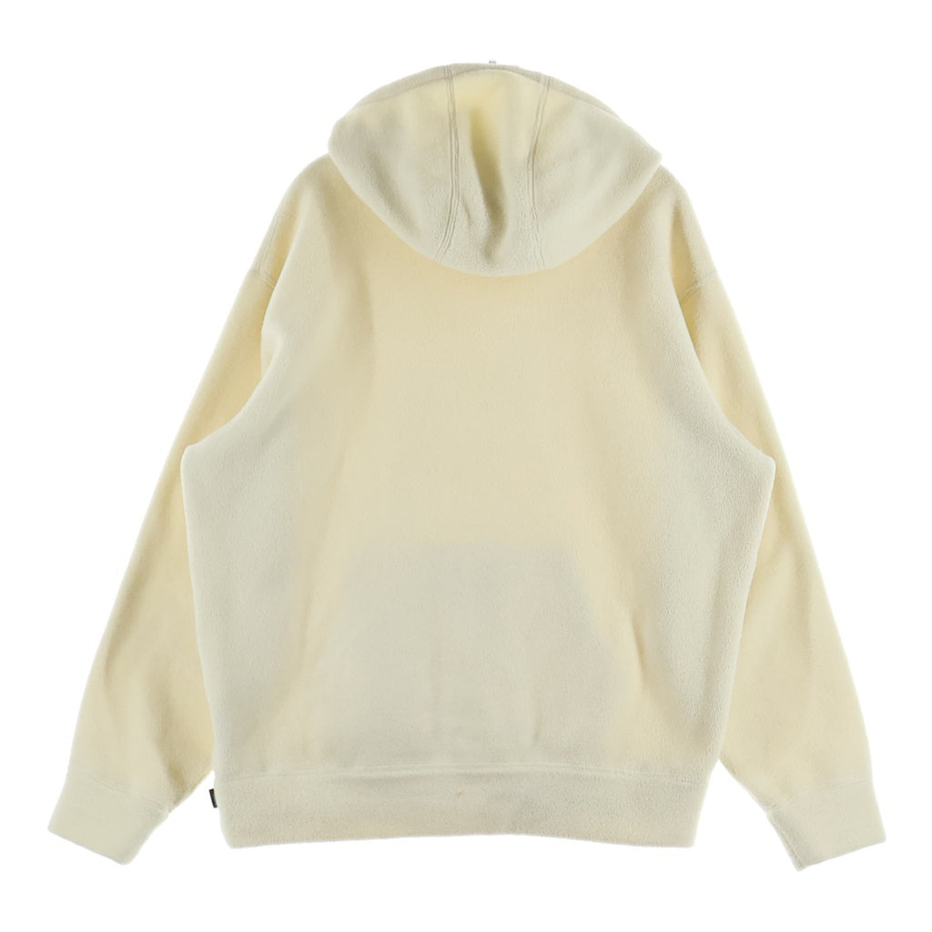 SUPREME(シュプリーム) 20AW Polartec Hooded Sweatshirt ポーラテック フーデッド スウェットシャツ フリース プルオーバーパーカー ホワイト