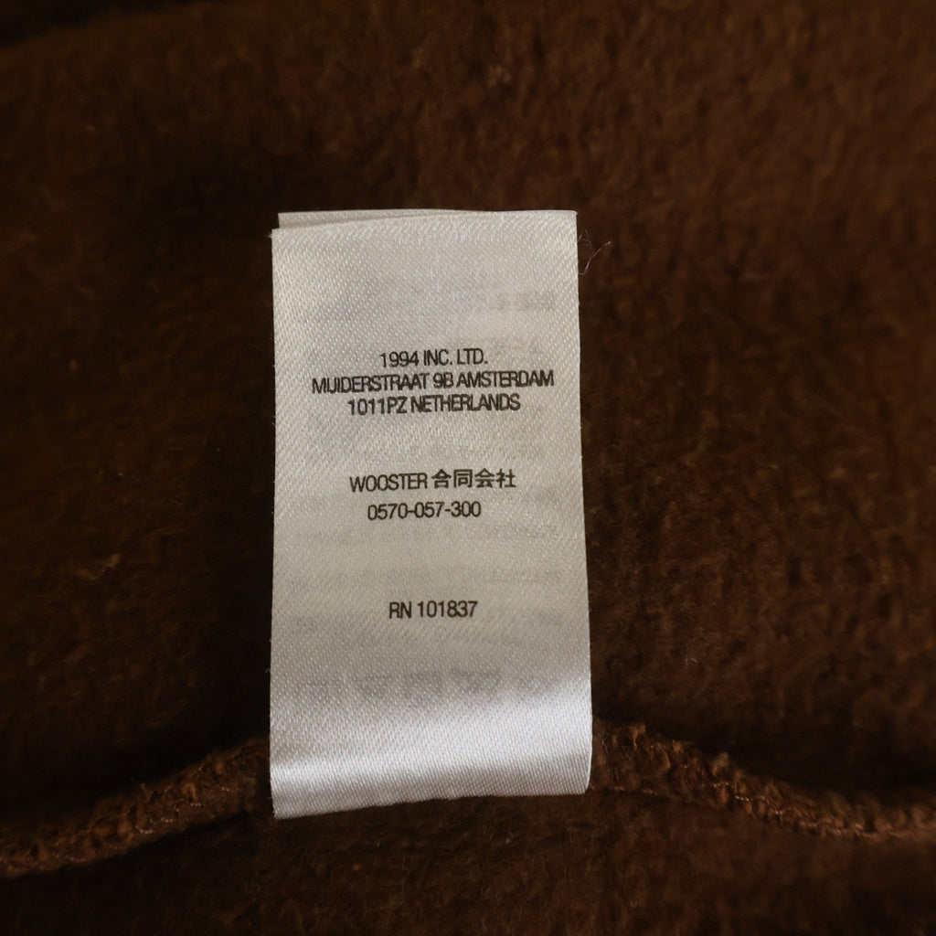 SUPREME(シュプリーム) 22SS Embroidered Chenille Hooded Sweatshirt エンブロイダリー シェニール スウェットシャツ プルオーバーパーカー フーディー ブラウン