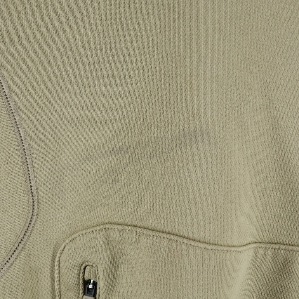 OFF-WHITE(オフホワイト) ×NIKE AS M NRG FLC HOODIE ナイキ ロゴ刺繍 スウェット プルオーバー パーカー ベージュ DN1760-247