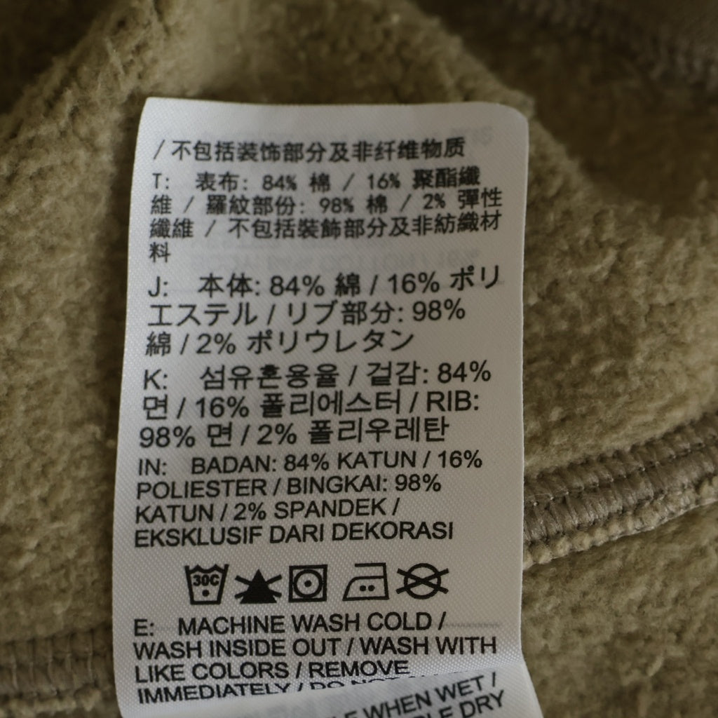OFF-WHITE(オフホワイト) ×NIKE AS M NRG FLC HOODIE ナイキ ロゴ刺繍 スウェット プルオーバー パーカー ベージュ DN1760-247