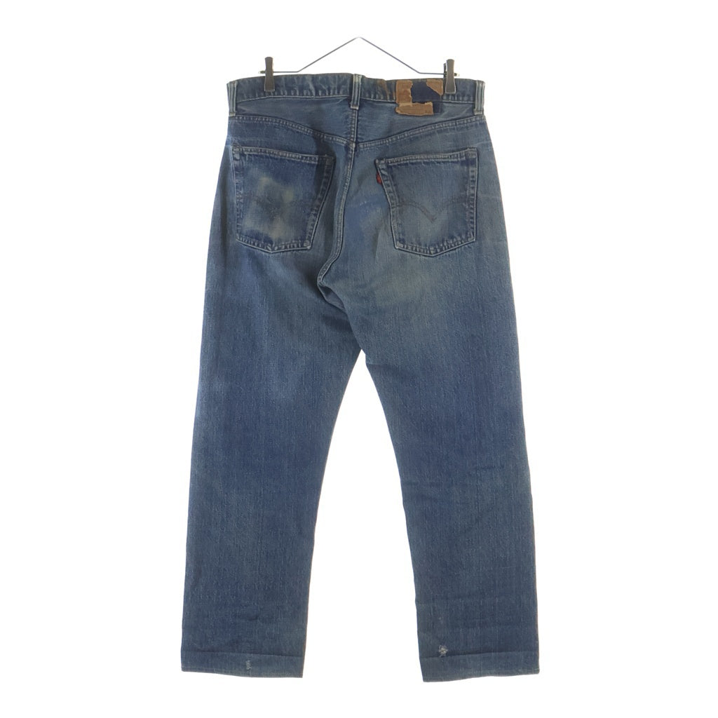 Levi's(リーバイス) 60-70S 505 BIG E ボタン裏刻印 5 ジップフライデニムパンツ ジーンズ 耳付き インディゴ