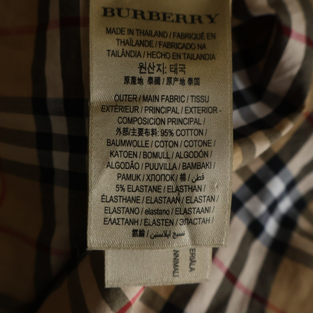 BURBERRY LONDON(バーバリーロンドン) ノバチェック 長袖シャツ ブラウン