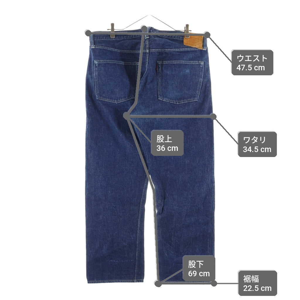 WAREHOUSE(ウェアハウス) S1003XX 30TH ANNIVERSARY MODEL DENIM PANTS 30周年 大戦モデル ボタンフライ デニム パンツ ジーンズ インディゴ