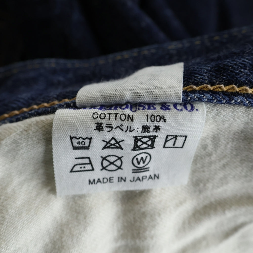 WAREHOUSE(ウェアハウス) 900XX STRAIGHT DENIM PANTS ボタンフライ ストレート デニム パンツ ジーンズ インディゴ