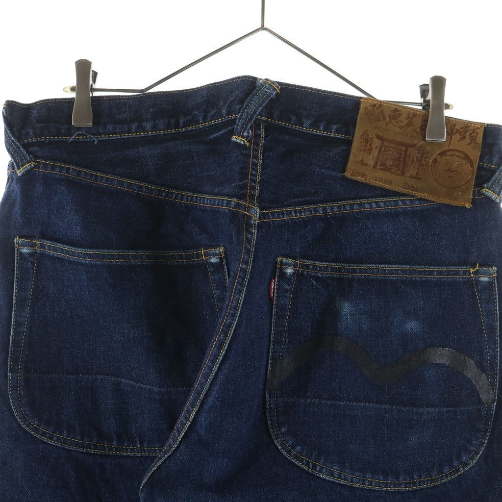 EVISU(エビス) 2020 SEAGULL PRINT POCKETS REGULAR FIT JEANS カモメ プリント ポケット レギュラー フィット パンツ インディゴ