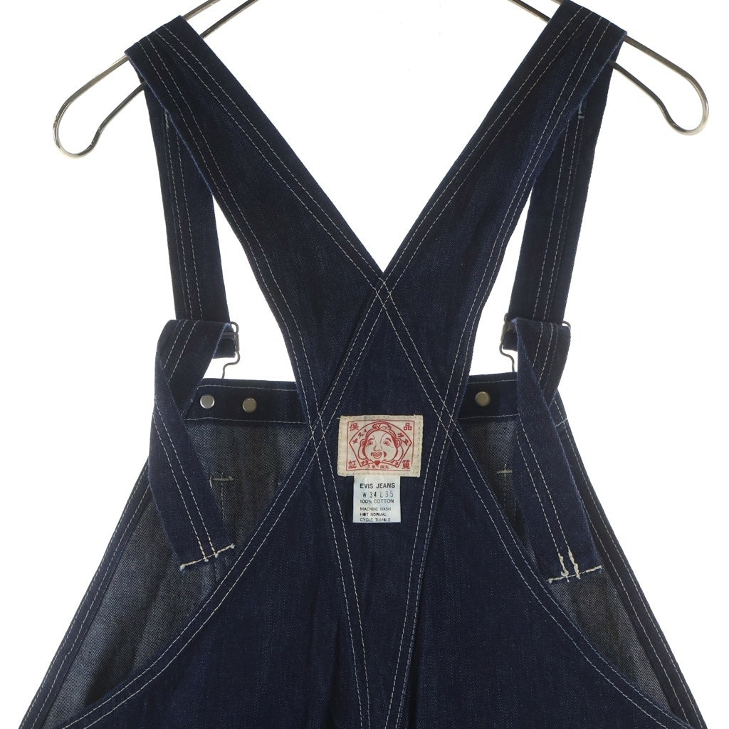 EVISU(エビス) SEAGULL PRINT OVERALL カモメ プリント オーバーオール インディゴ