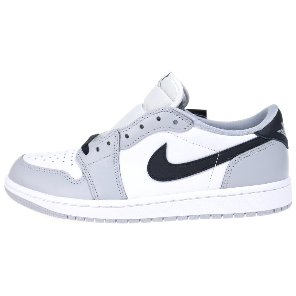 NIKE(ナイキ) AIR JORDAN 1 RETRO LOW OG Barons エアジョーダン 1 ロー バロンズ ローカットスニーカーシューズ ホワイト/グレー US8.5/26.5cm CZ0790-110