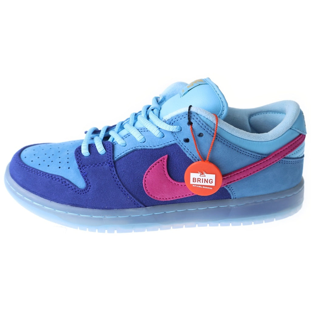 NIKE SB(ナイキエスビー) ×Run The Jewels DUNK LOW ラン ザ ジュエルズ ダンク ローカットスニーカーシューズ ブルー US8.5/26.5cm DO9404-400