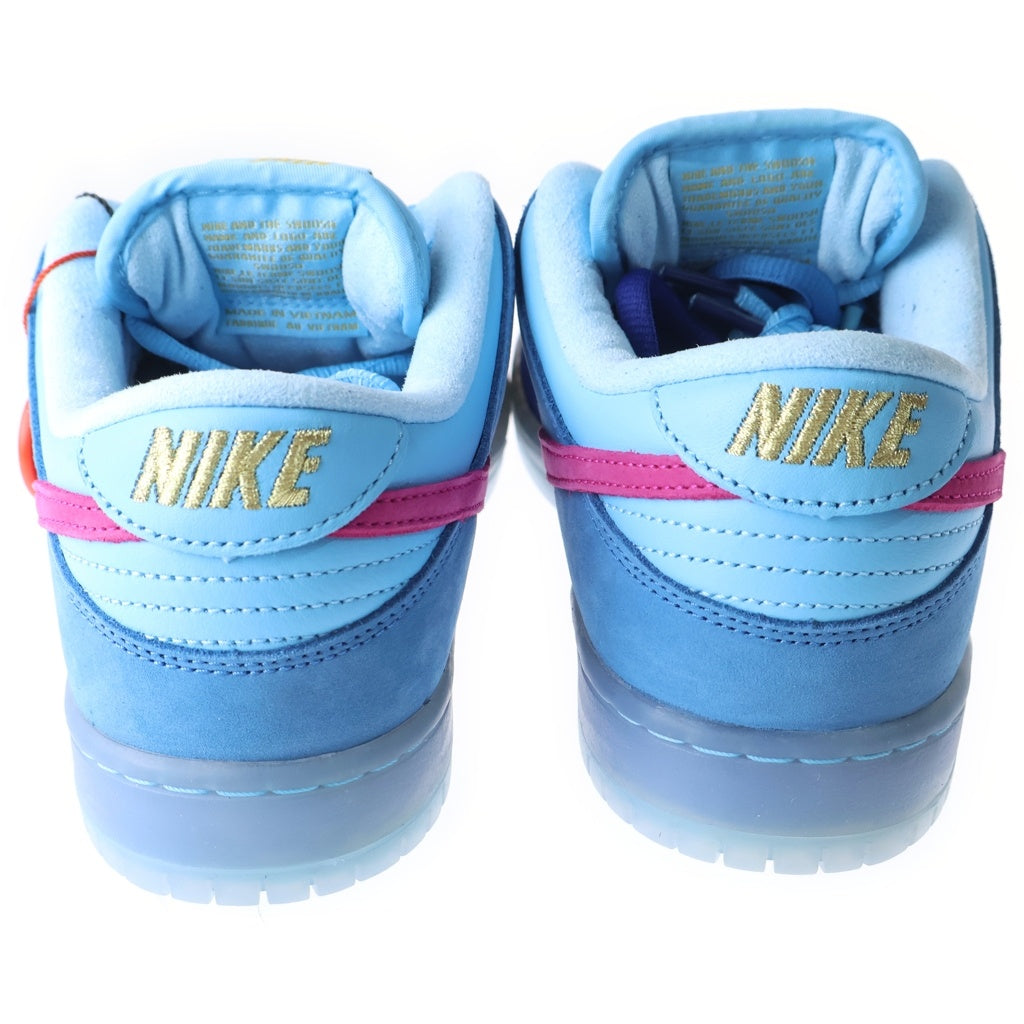 NIKE SB(ナイキエスビー) ×Run The Jewels DUNK LOW ラン ザ ジュエルズ ダンク ローカットスニーカーシューズ ブルー US8.5/26.5cm DO9404-400