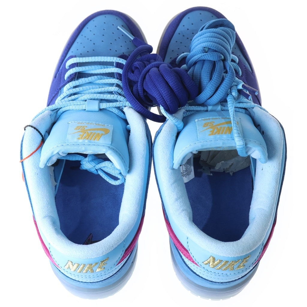 NIKE SB(ナイキエスビー) ×Run The Jewels DUNK LOW ラン ザ ジュエルズ ダンク ローカットスニーカーシューズ ブルー US8.5/26.5cm DO9404-400