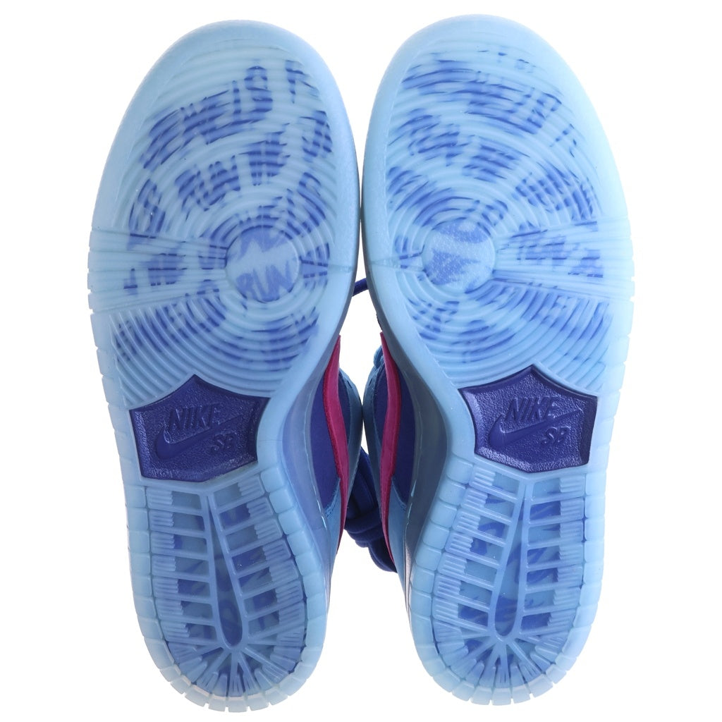 NIKE SB(ナイキエスビー) ×Run The Jewels DUNK LOW ラン ザ ジュエルズ ダンク ローカットスニーカーシューズ ブルー US8.5/26.5cm DO9404-400