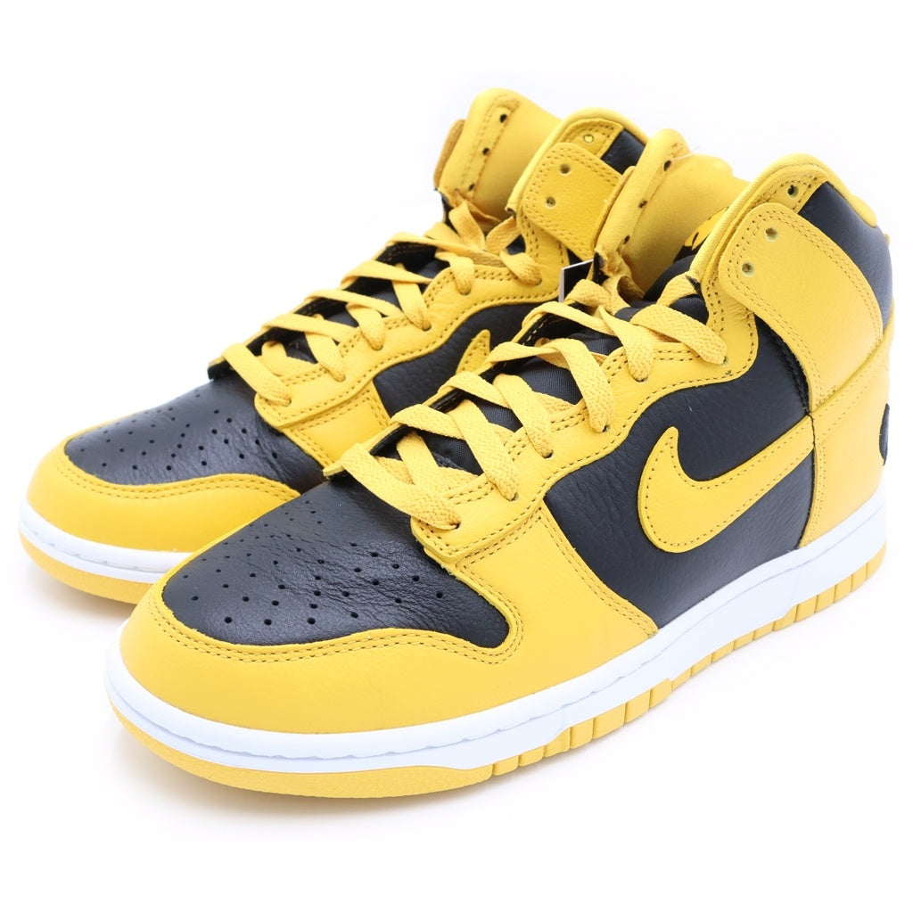 NIKE(ナイキ) ×Wu-Tang Clan DUNK HIGH HJ4320-001 ウータンクラン ダンク ハイカットスニーカー イエロー/ブラック US9/27cm HJ4320-001