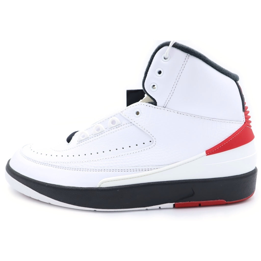 NIKE(ナイキ) AIR JORDAN 2 OG CHICAGO 2022 DX2454-106 エアジョーダン2 シカゴ ハイカットスニーカー ホワイト/ブラック/レッド US8.5/26.5cm DX2454-106