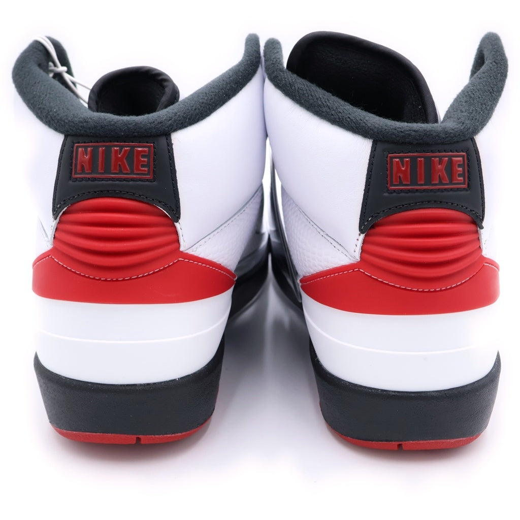 NIKE(ナイキ) AIR JORDAN 2 OG CHICAGO 2022 DX2454-106 エアジョーダン2 シカゴ ハイカットスニーカー ホワイト/ブラック/レッド US8.5/26.5cm DX2454-106