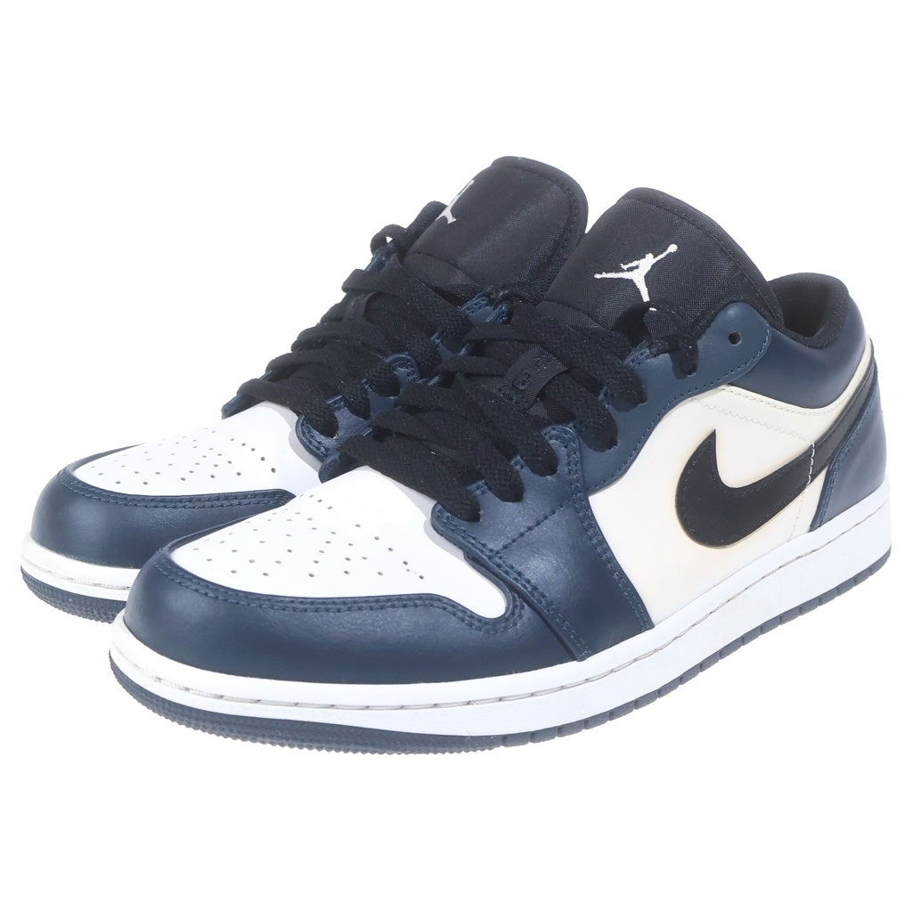 NIKE(ナイキ) AIR JORDAN 1 LOW DARK TEAL エア ジョーダン 1 ロー ダークティール ローカットスニーカー ネイビー US8.5/26.5cm 553558-411