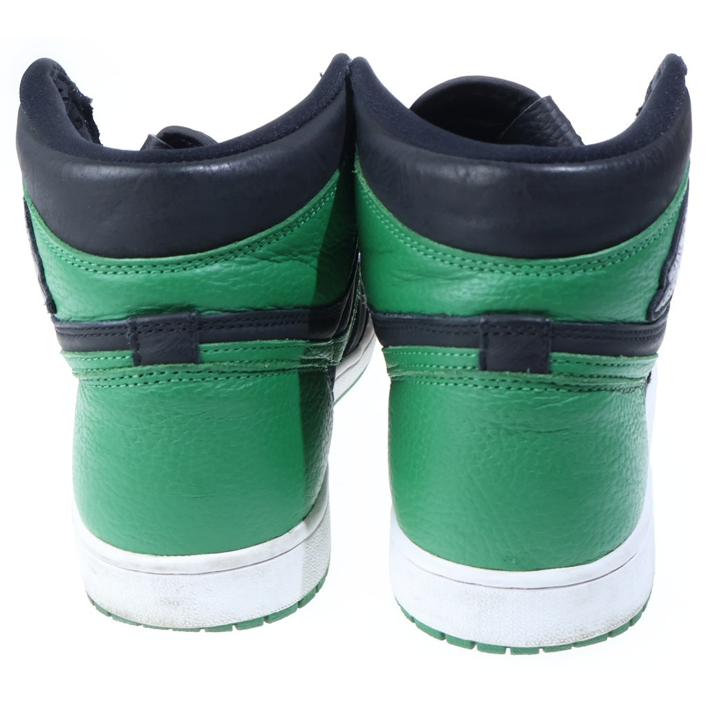 NIKE(ナイキ) AIR JORDAN 1 RETRO HIGH OG PINE GREEN エアジョーダン1 パイングリーン ハイカットスニーカー ブラック/グリーン US10.5/28.5cm 555088-030