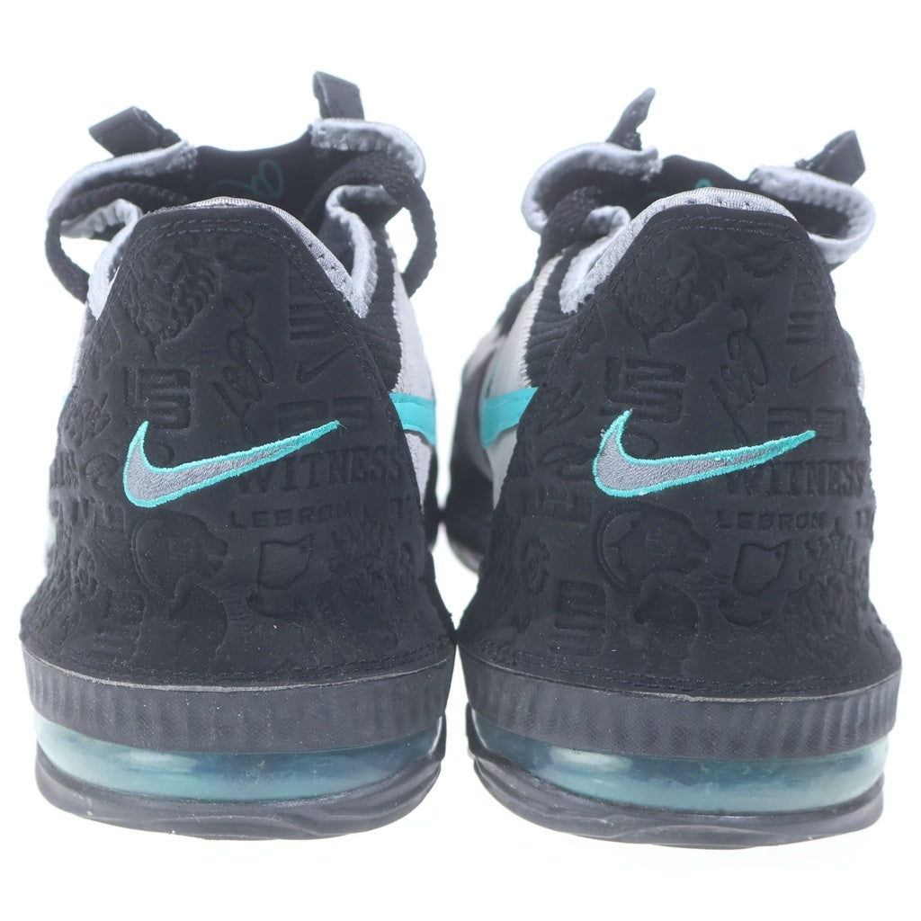 NIKE(ナイキ) ×atmos LEBRON 16 LOW AC アトモス レブロン16 ローカットスニーカー グレー/ブルー US10.5/28.5cm CD9471-003