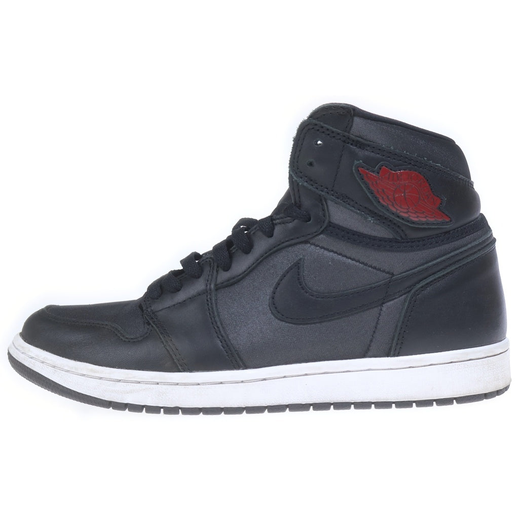 NIKE(ナイキ) AIR JORDAN 1 RETRO HIGH OG BLACK GYM RED エアジョーダン1 レトロ ハイカットスニーカー ブラック US10.5/28.5cm 555088-060