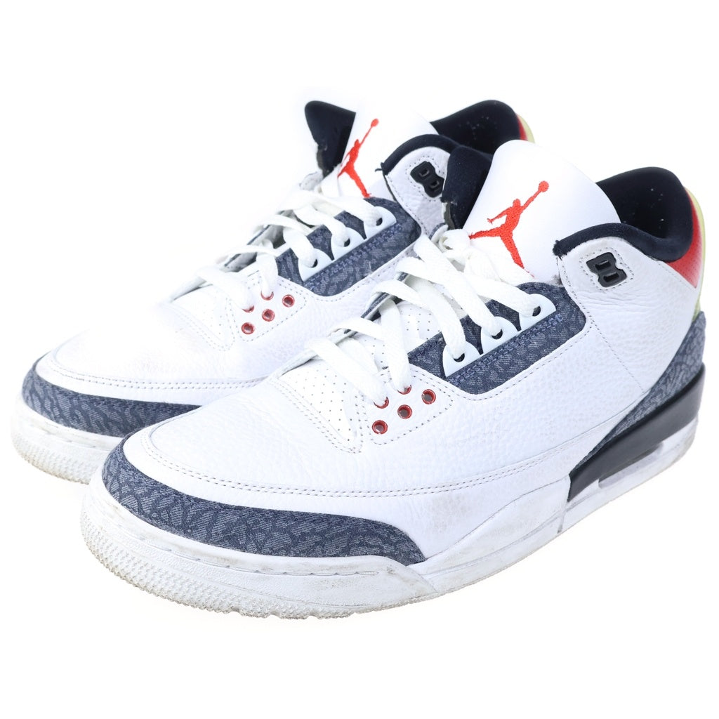 NIKE(ナイキ) AIR JORDAN 3 RETRO SE-T CO JP エア ジョーダン3 レトロ ミッドカットスニーカー ホワイト US10.5/28.5cm CZ6433-100