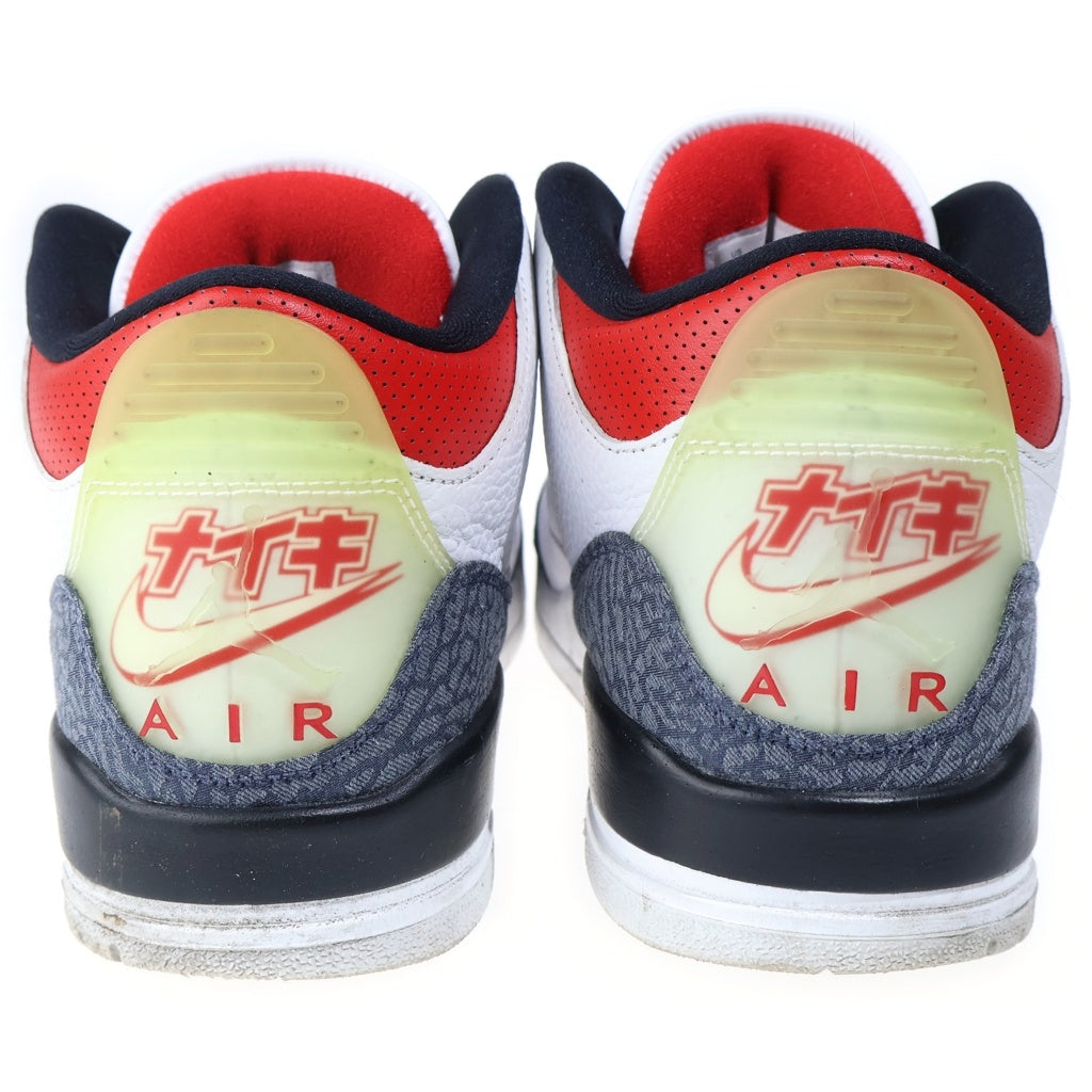 NIKE(ナイキ) AIR JORDAN 3 RETRO SE-T CO JP エア ジョーダン3 レトロ ミッドカットスニーカー ホワイト US10.5/28.5cm CZ6433-100