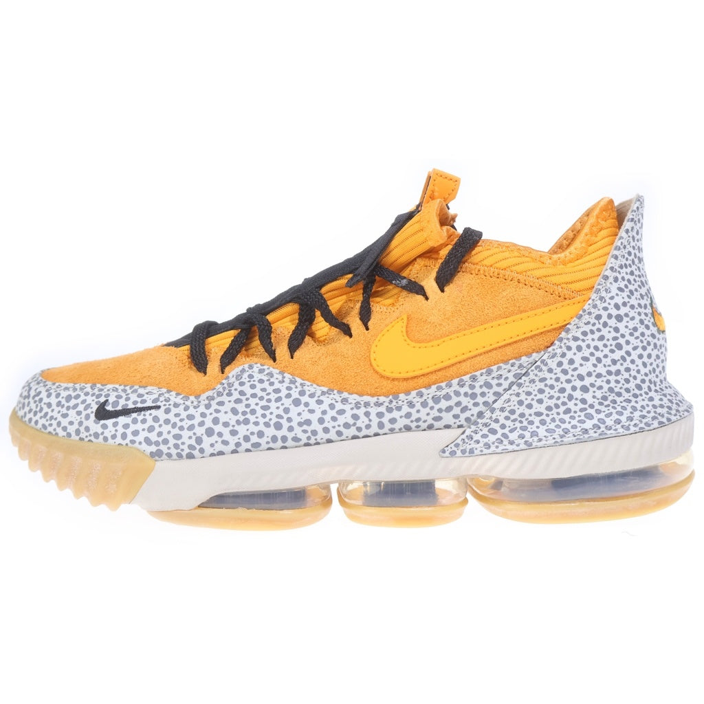 NIKE(ナイキ) ×atmos LEBRON 16 LOW SAFARI アトモス レブロン16 サファリ ローカットスニーカー オレンジ US10.5/28.5cm CD9471-800