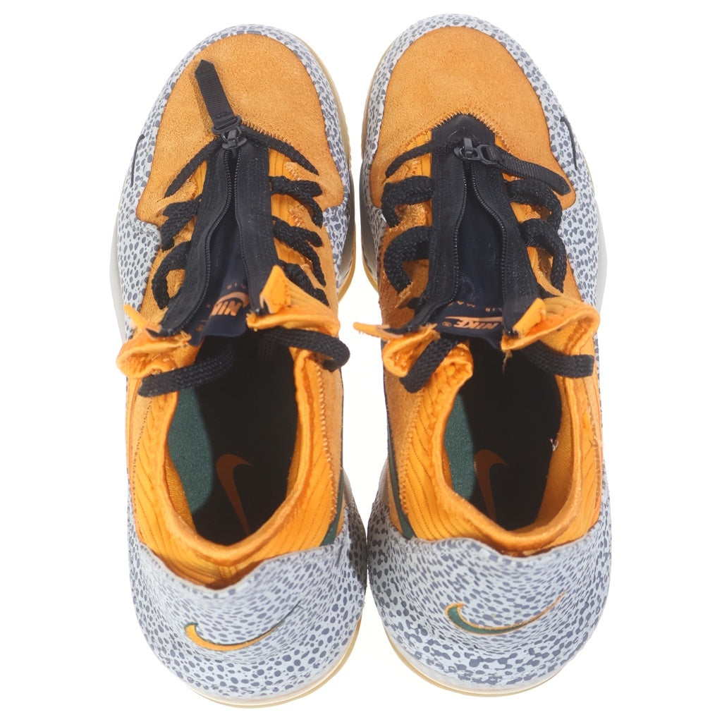 NIKE(ナイキ) ×atmos LEBRON 16 LOW SAFARI アトモス レブロン16 サファリ ローカットスニーカー オレンジ US10.5/28.5cm CD9471-800