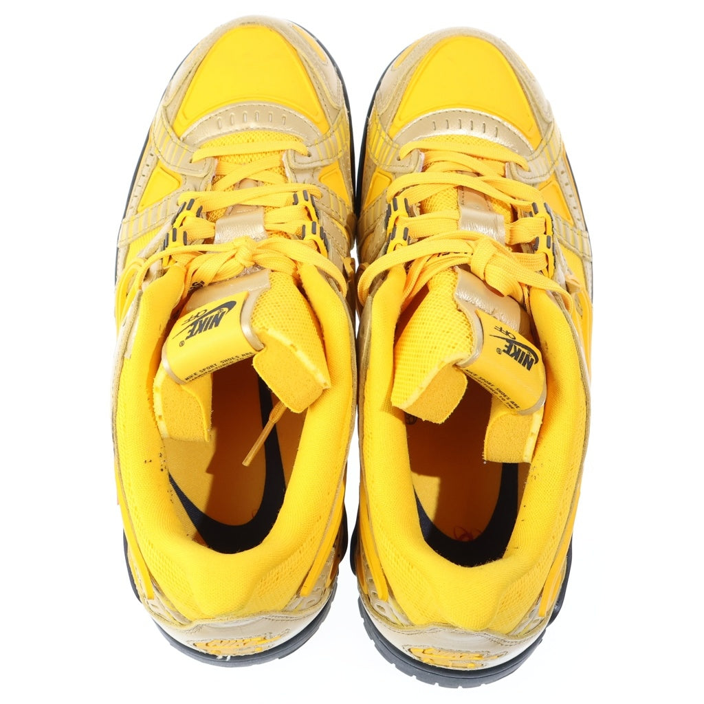 NIKE(ナイキ) ×OFF-WHITE AIR RUBBER DUNK LOW UNIVERSITY GOLD オフホワイト ラバーダンク ローカットスニーカー イエロー US10.5/28.5cm CU6015-700