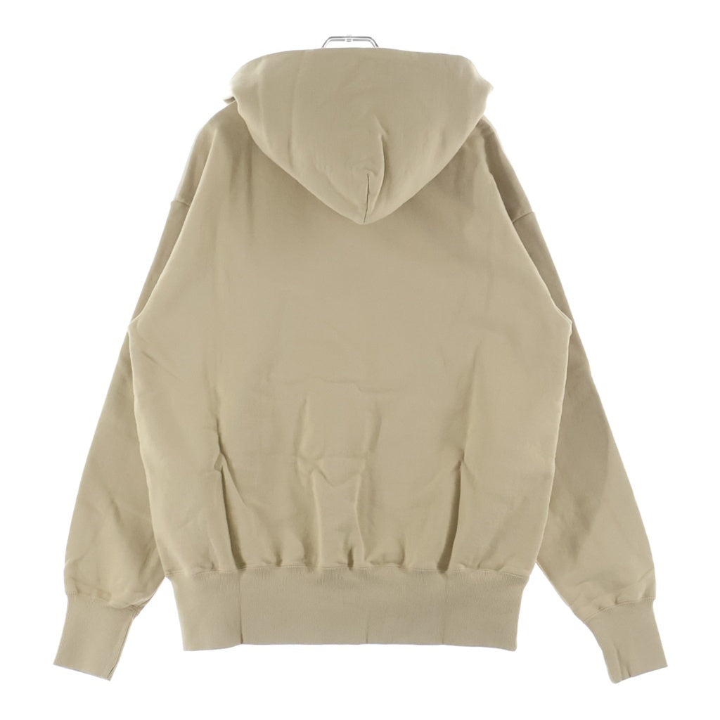HUMAN MADE(ヒューマンメイド) 22AW HALF-ZIP HOODIE ノルディック ハーフジップ プルオーバー スウェットシャツ ベージュ HM24CS028