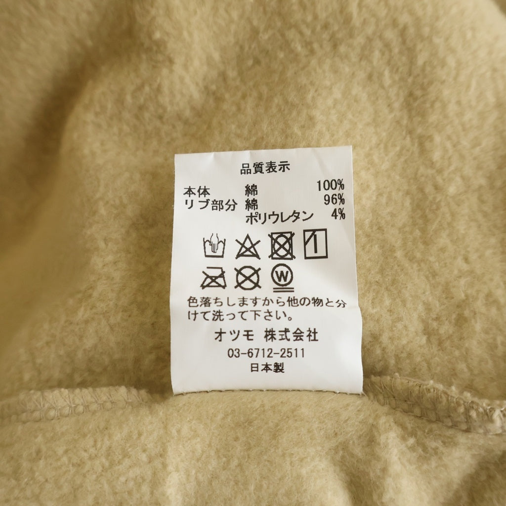 HUMAN MADE(ヒューマンメイド) 22AW HALF-ZIP HOODIE ノルディック ハーフジップ プルオーバー スウェットシャツ ベージュ HM24CS028