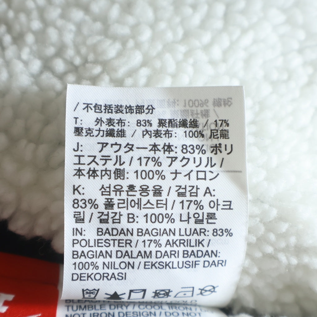 NIKE(ナイキ) VM SWOOSH FULL ZIP JACKET スウッシュ フルジップ リバーシブル ボアジャケット ホワイト/ネイビー BQ6546-114