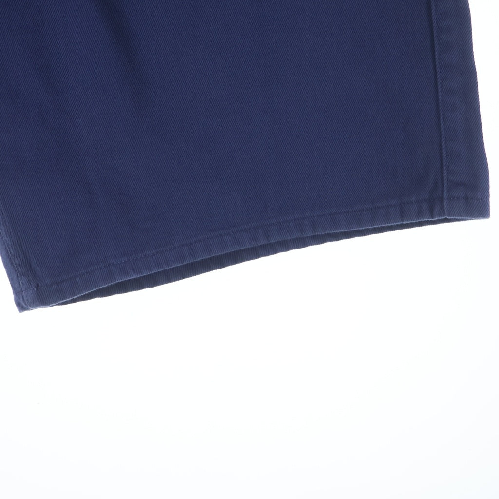 SUPREME(シュプリーム) 24SS Baggy Denim Short バックロゴ刺繍 バギー デニム ショートパンツ ハーフパンツ ショーツ ネイビー