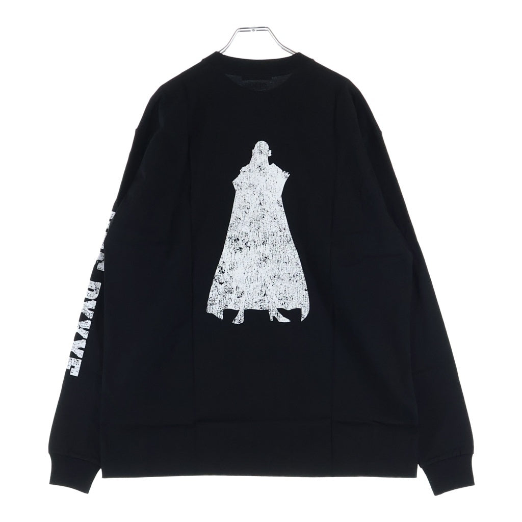 GOD SELECTION XXX(ゴッドセレクショントリプルエックス) 22AW ×Onepiece LS Tee ワンピース ボアハンコック 長袖Tシャツ ブラック GX-A22-OPLT-01