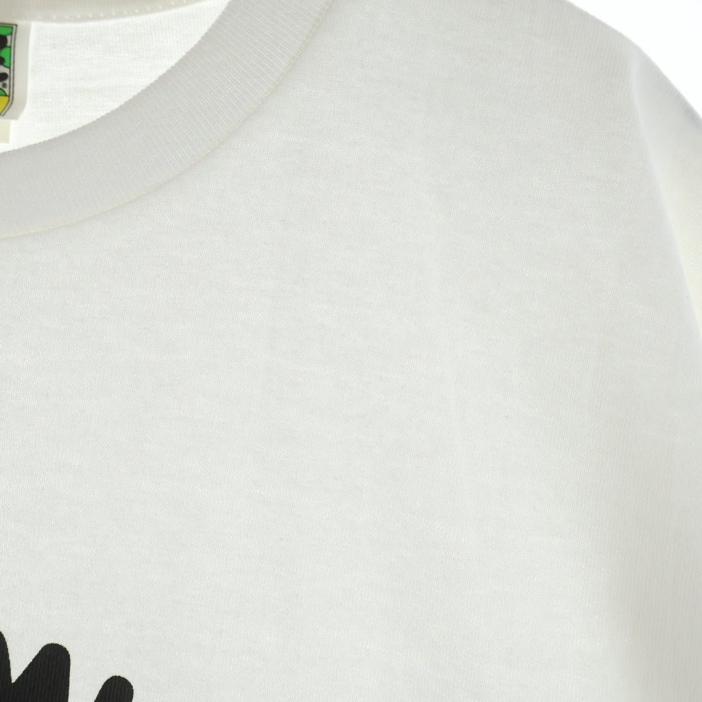 A BATHING APE(アベイシングエイプ) ×GOD SELECTION XXX BABY MILO S/S TEE ゴッドセレクション ベイビーミロ 半袖Tシャツ ホワイト 002TEF731919X