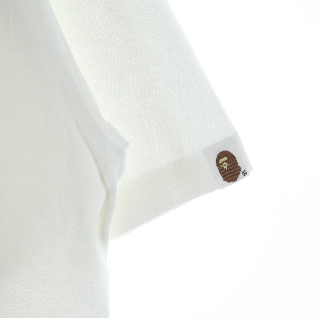 A BATHING APE(アベイシングエイプ) ×GOD SELECTION XXX BABY MILO S/S TEE ゴッドセレクション ベイビーミロ 半袖Tシャツ ホワイト 002TEF731919X