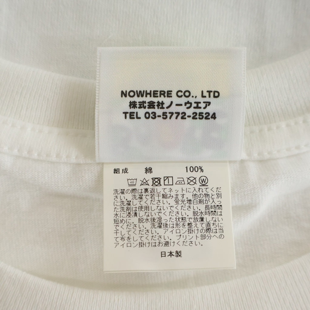 A BATHING APE(アベイシングエイプ) ×GOD SELECTION XXX BABY MILO S/S TEE ゴッドセレクション ベイビーミロ 半袖Tシャツ ホワイト 002TEF731919X