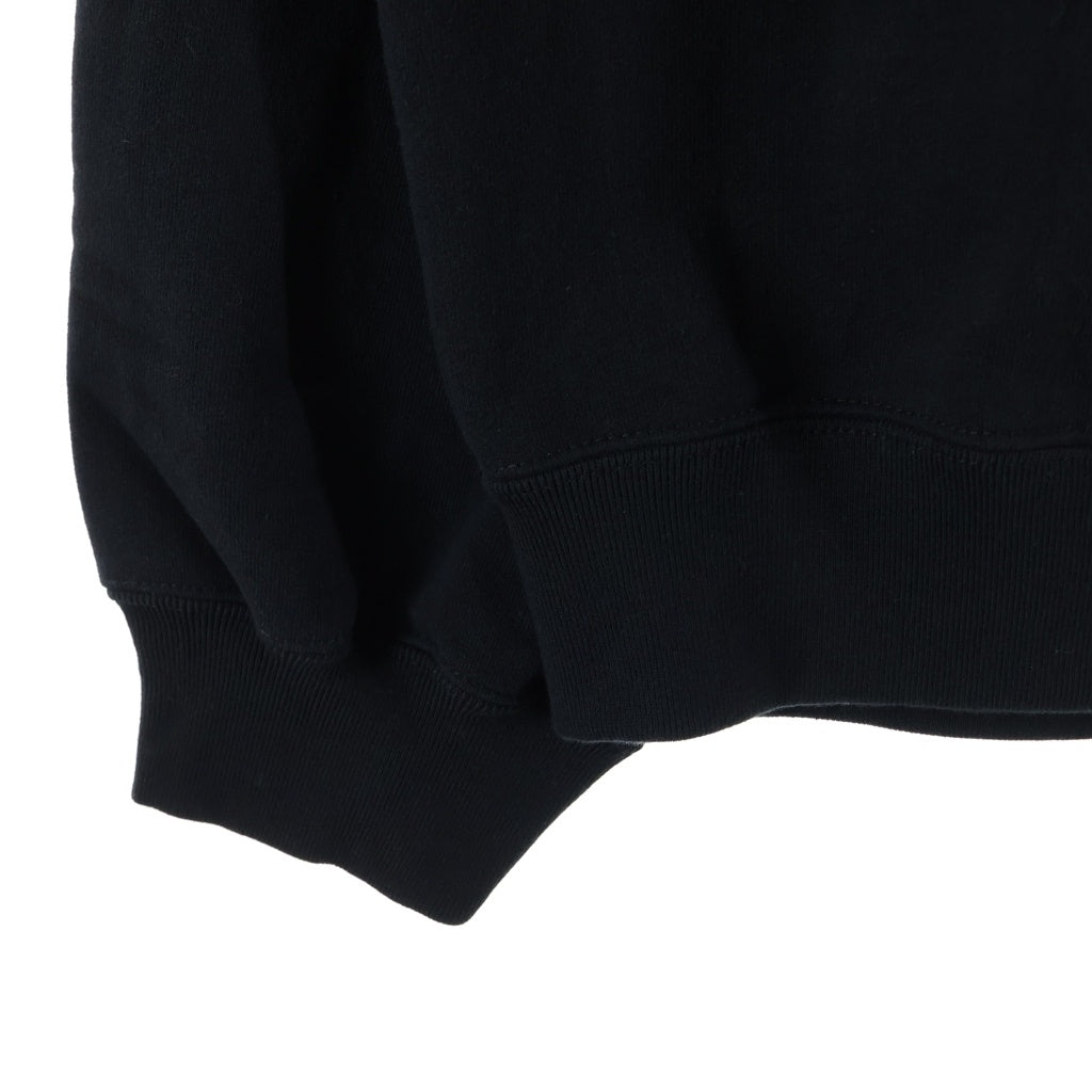 SUPREME(シュプリーム) 23AW Big Logo Jacquard Hooded Sweatshirt ビッグロゴ ジャガードフーディー スウェットプルオーバーパーカー ブラック