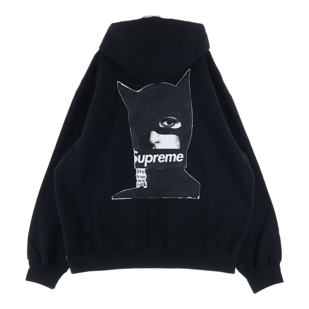 SUPREME(シュプリーム) 23AW Catwoman Hooded Sweatshirt キャットウーマン フーディー スウェットプルオーバーパーカー ブラック