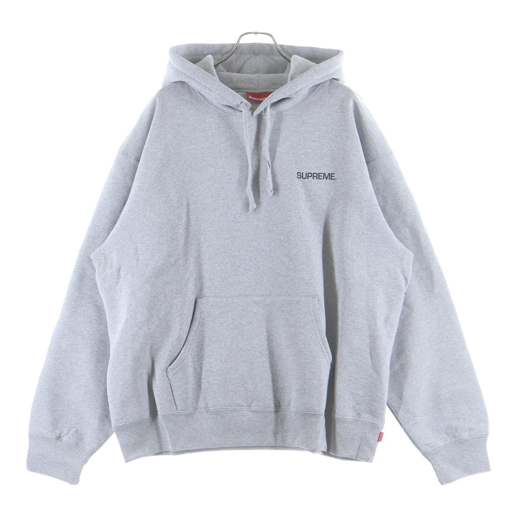 SUPREME(シュプリーム) 24SS Immortal Hooded Sweatshirt イモータル フーディー スウェットプルオーバーパーカー グレー