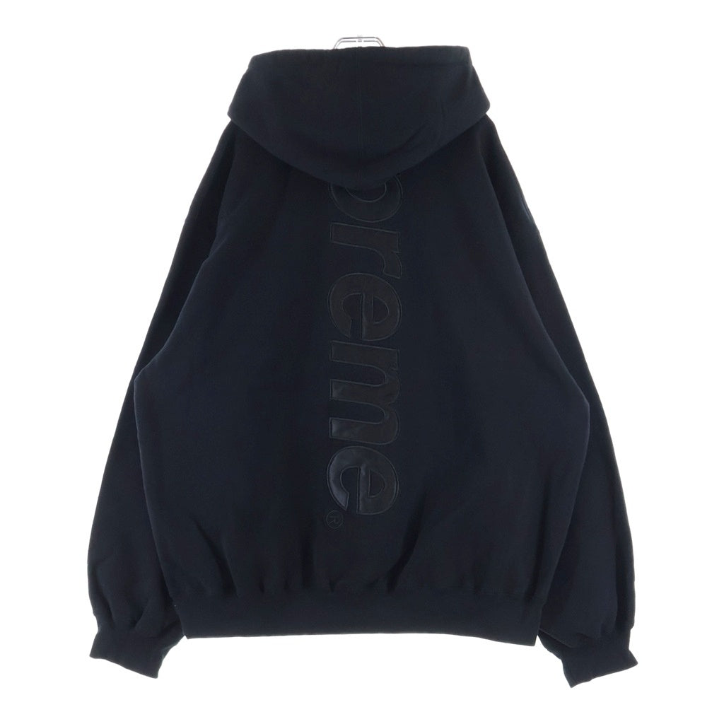 SUPREME(シュプリーム) 23AW Satin Applique Hooded Sweatshirt サテン