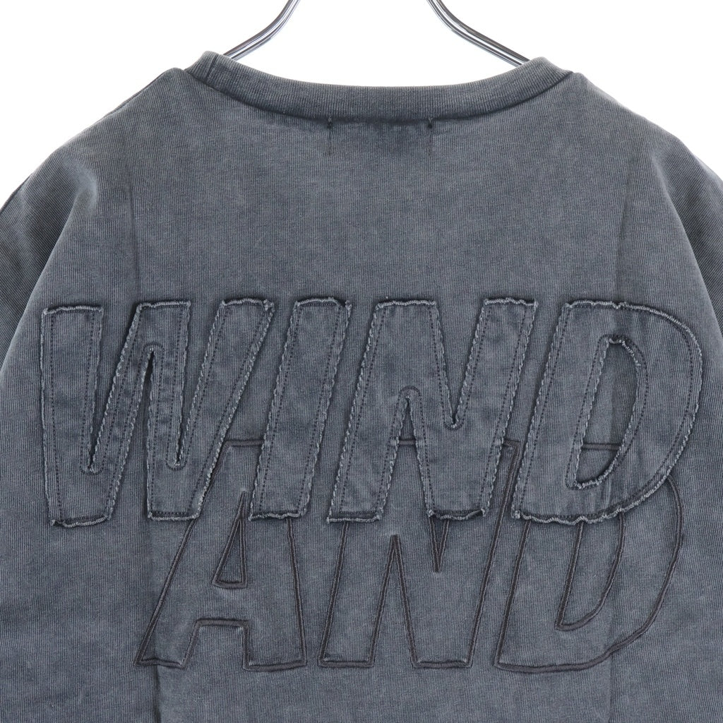 WIND AND SEA(ウィンダンシー) 24SS SEA HIGH SULFER S/S TEE ロゴ ハイサルファー 半袖Tシャツ カットソー グレー WDS-O-SIG-24-Q4-CS-02